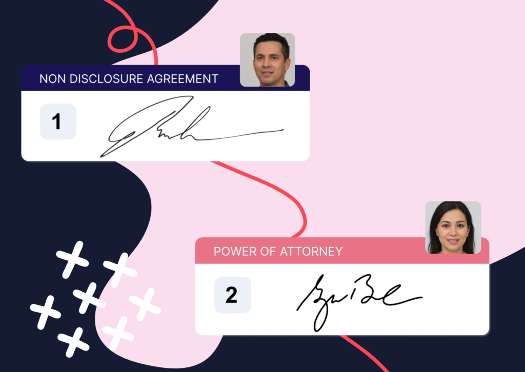 Clustdoc signature workflows