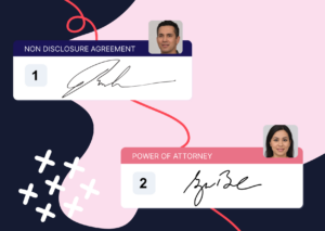 Clustdoc signature workflows