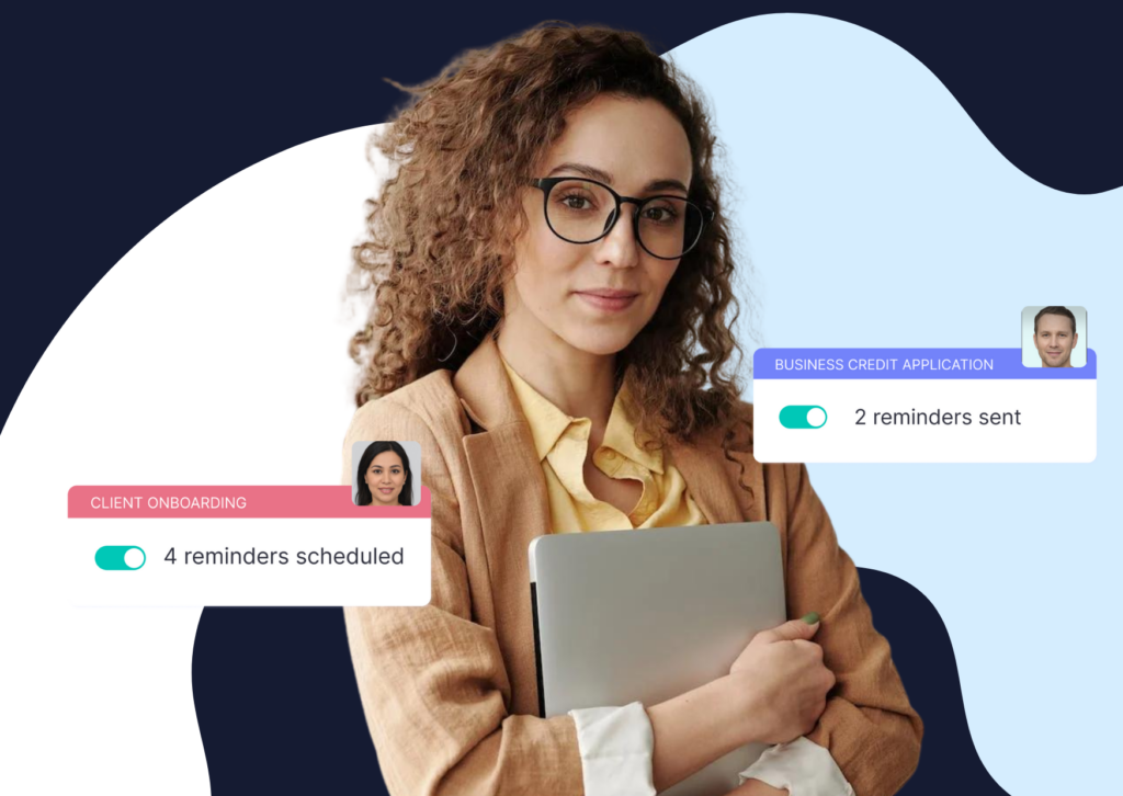 Automatic email reminders for client operations | Clustdoc