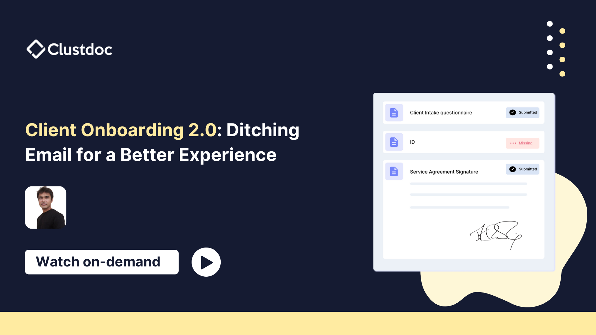 Client Onboarding 2.0: Ditching email for better experience