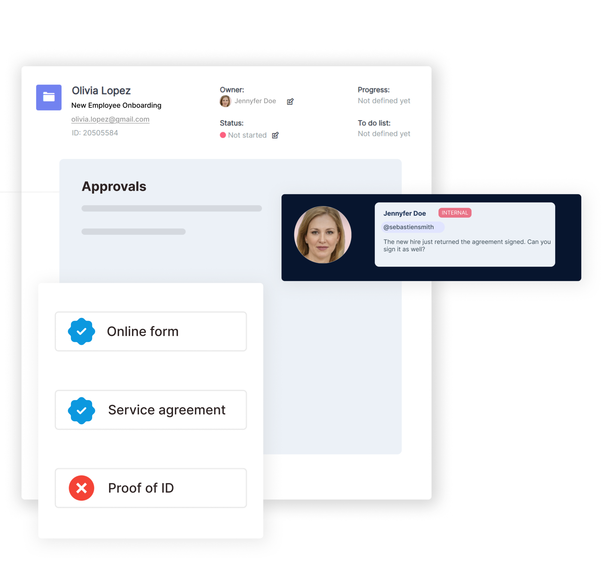 B2B Client Management Interface | Clustdoc