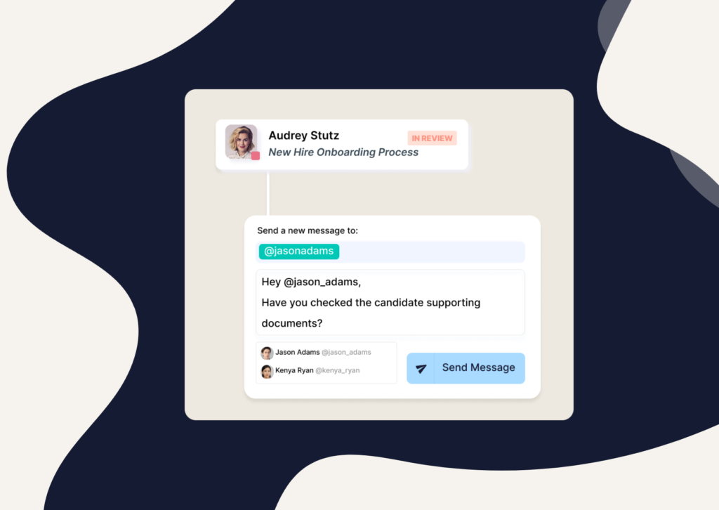 Employee onboarding process