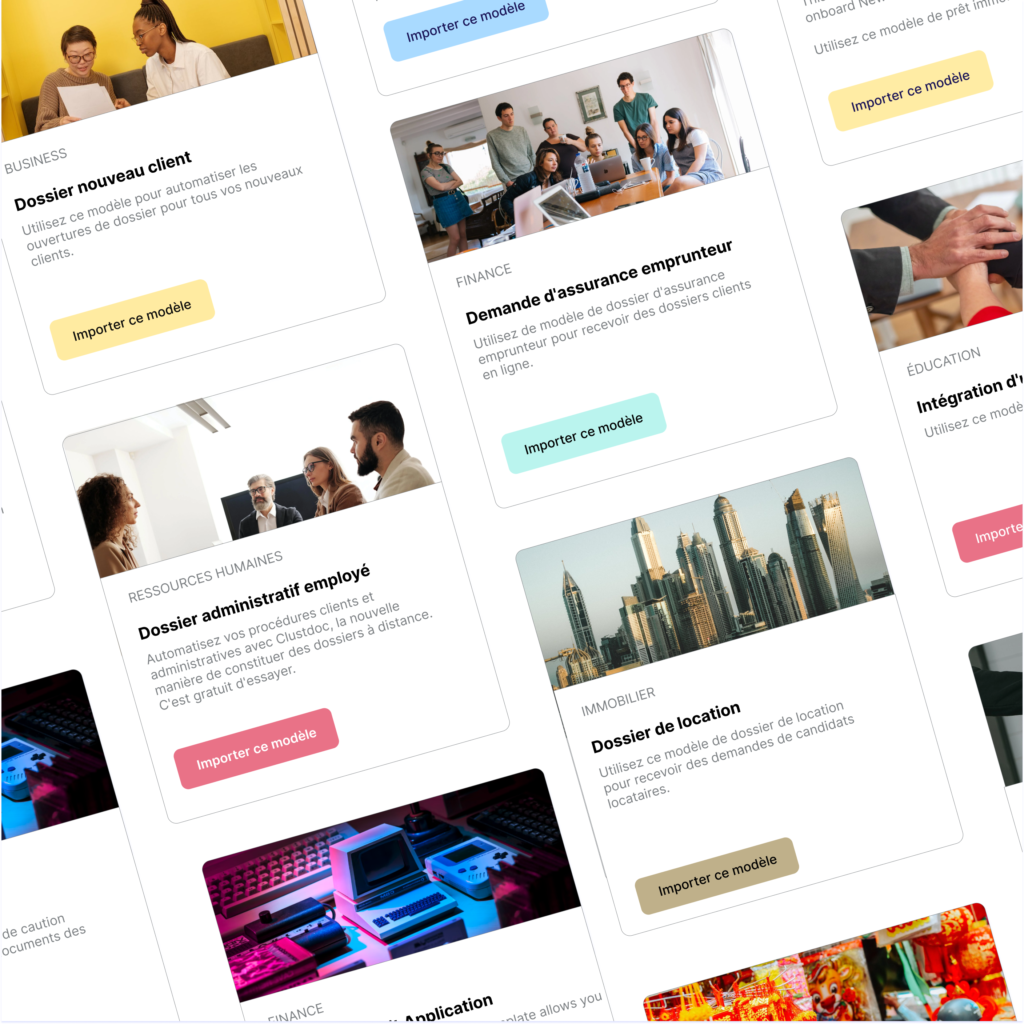 Exemples de processus métiers