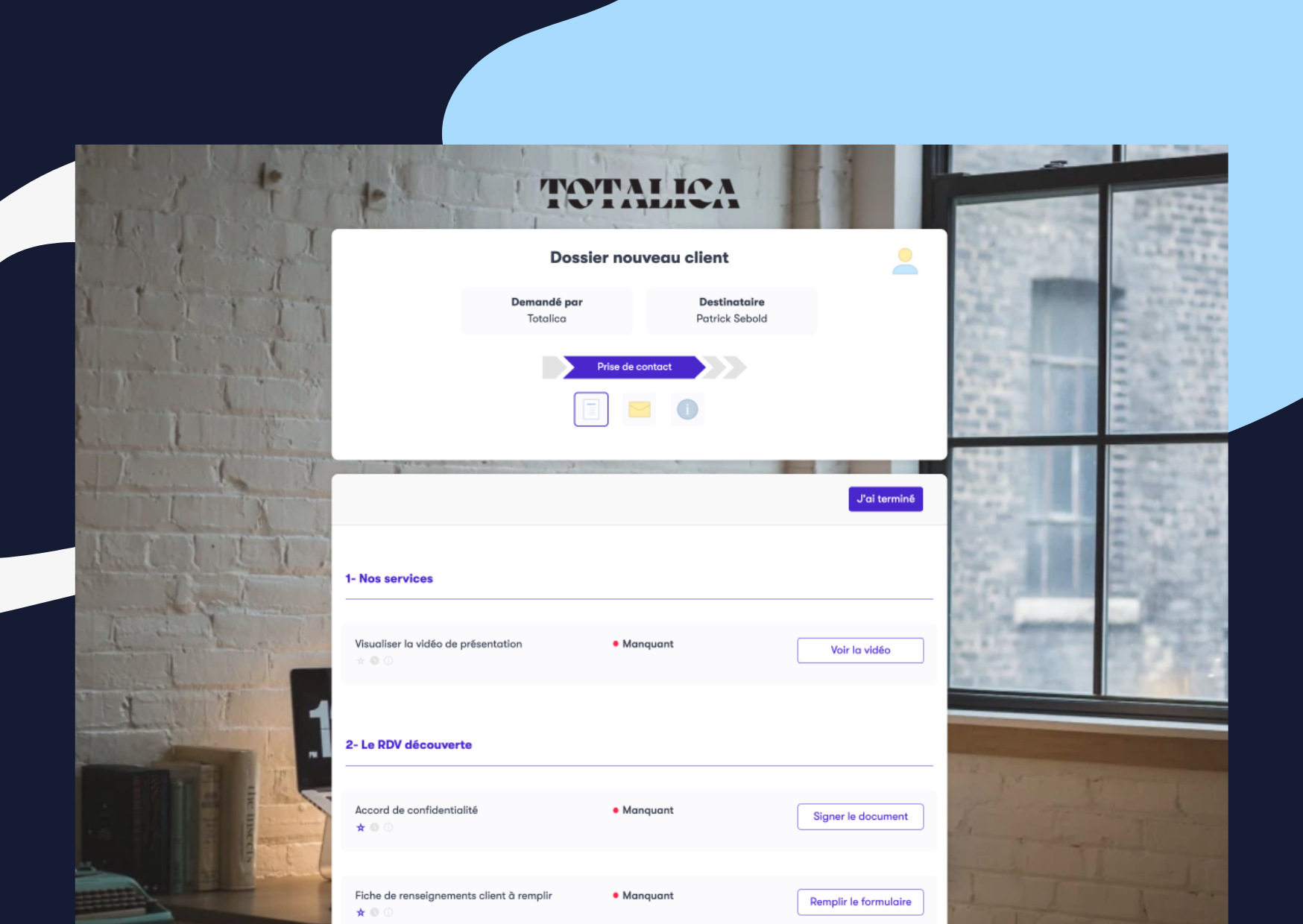 Extranet client : boostez l'entrée en relation | Clustdoc