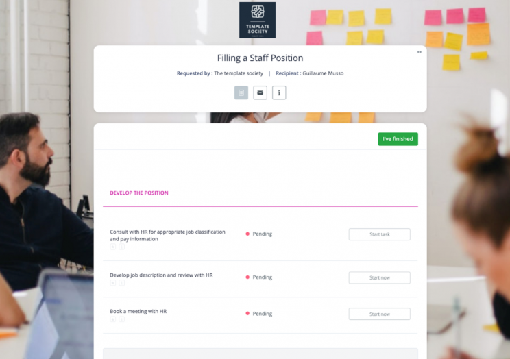 Filling a Staff Position