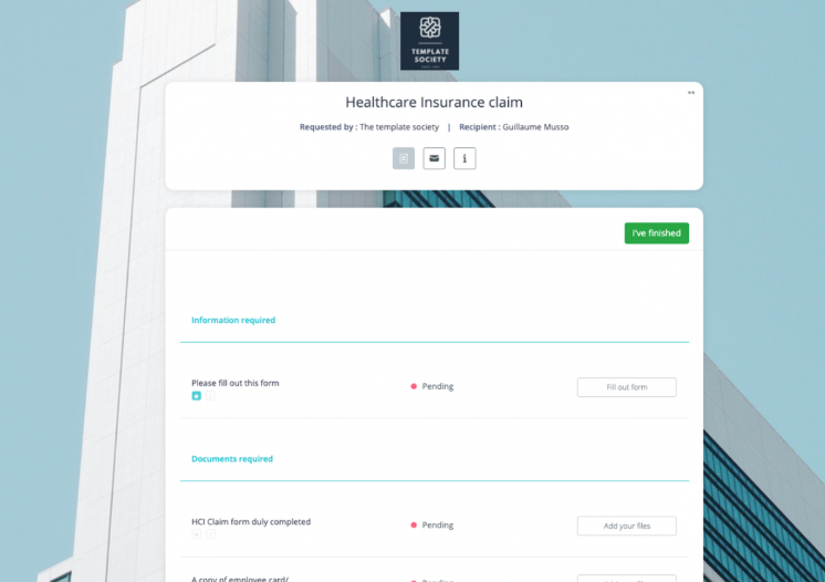 Healthcare Insurance claim checklist
