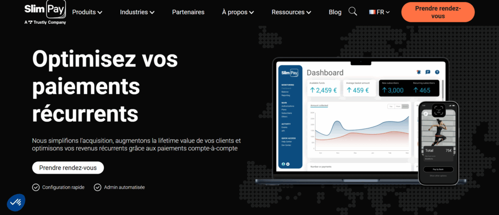 logiciel gestion pme : Slimpay