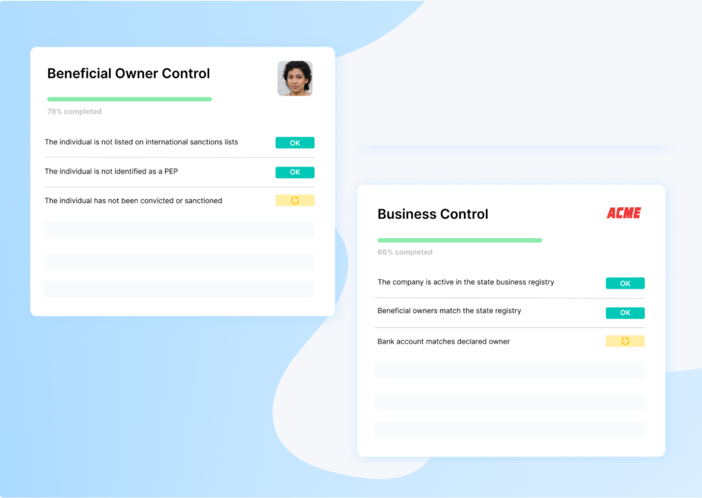 Control Reports